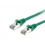 Equip Cat.6A S/FTP patchkabel, 0,25 m, groen, 0,25 m, Cat6a, S/FTP (S-STP), RJ-45, RJ-45, groen