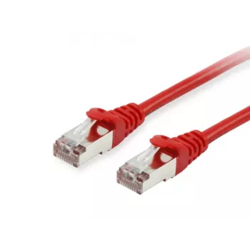 Equip Cat.6A S/FTP patchkabel, 10 m, rood, 10 m, Cat6a, S/FTP (S-STP), RJ-45, RJ-45, rood