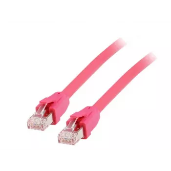 Equip Cat 8.1 S/FTP (PIMF) patchkabel, LSOH, 1,0 m, rood