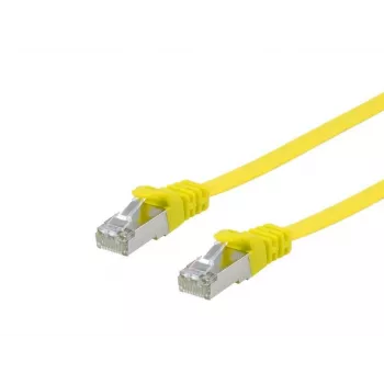 Equip Cat.6A U/FTP platte patchkabel, 10,0 m, geel