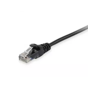 Equip Cat.6A U/UTP patchkabel, 3m, zwart, 3 m, Cat6a, U/UTP (UTP), RJ-45, RJ-45, zwart
