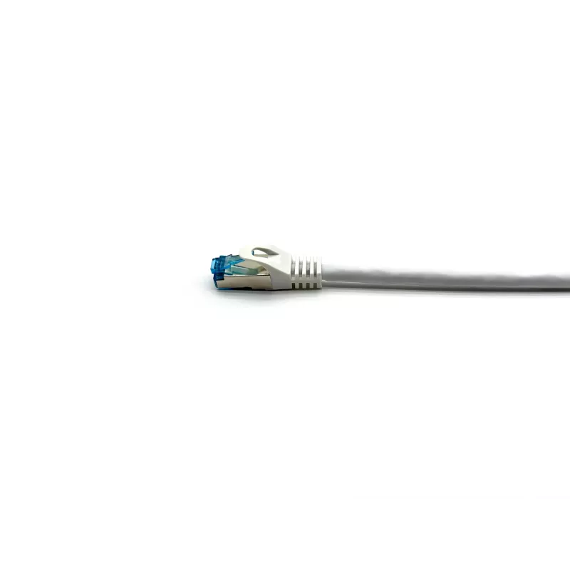 Equip Cat.6A S/FTP patchkabel, haaks op rechte stekker, 3,0 m, wit