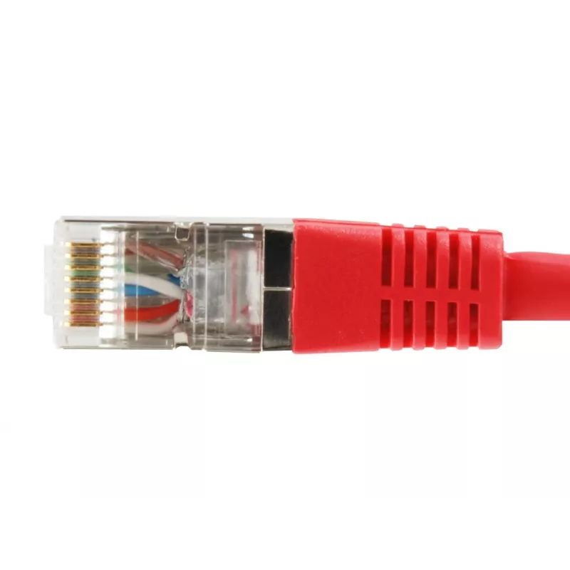 Equip Cat.6A Platinum S/FTP-patchkabel, 0,5 m, rood
