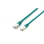 Patchkabel Equip Cat.6A Platinum RJ-45 S/FTP 0,5 m groen
