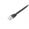 Netwerkkabel Equip Cat.6A U/FTP platte patchkabel RJ-45 3,0 m zwart