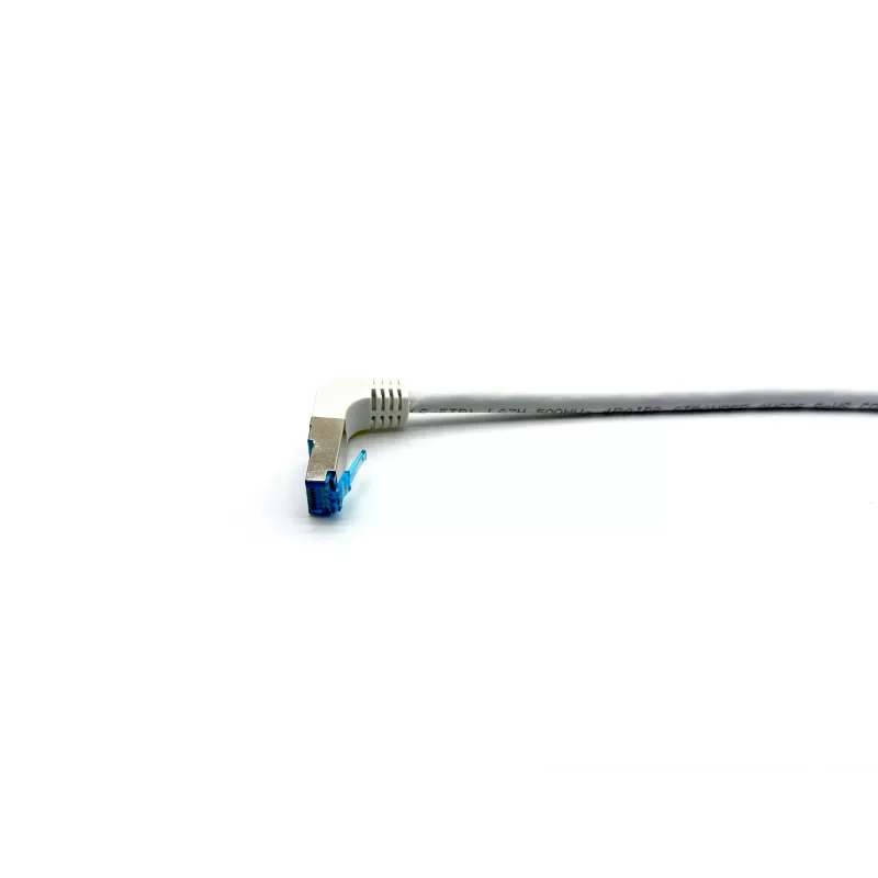 Equip Cat.6A S/FTP patchkabel, haaks naar recht, RJ-45, 0,5 m, wit