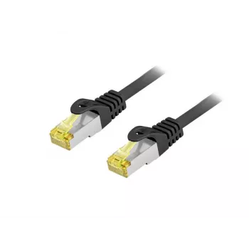 Outdoor-patchkabel EQUIP Cat.6A S/FTP 1,0 m RJ-45 — zwart
