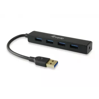 Equip 128953 interface-hub USB 3.2 Gen 1 (3.1 Gen 1) Type-A 5000 Mbit/s zwart