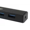 Equip 128953 interface-hub USB 3.2 Gen 1 (3.1 Gen 1) Type-A 5000 Mbit/s zwart