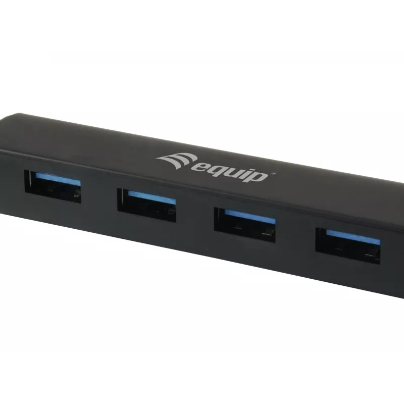 Equip 128953 interface-hub USB 3.2 Gen 1 (3.1 Gen 1) Type-A 5000 Mbit/s zwart