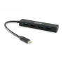 Equip 128954 interface-hub USB 3.2 Gen 1 (3.1 Gen 1) Type-C 5000 Mbit/s zwart