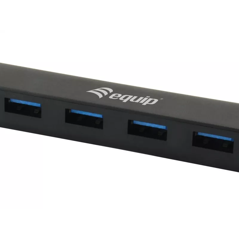 Equip 128954 interface-hub USB 3.2 Gen 1 (3.1 Gen 1) Type-C 5000 Mbit/s zwart