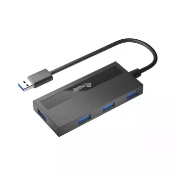 Equip 4-poorts USB 3.0 hub met USB-C-adapter
