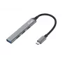 USB-hub Equip 4-poorts USB 3.0/2.0 hub USB-C