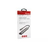 Equip 128963 USB-C 4-poorts USB 3.2 Gen 1 (3.1 Gen 1)-hub, 4x USB-C, 5 Gbit/s, aluminium, zonder voedingsadapter, zwart/zilver