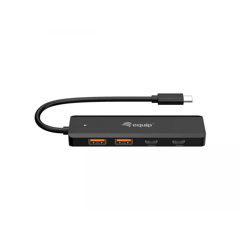 Equip USB-C 4-poorts USB 3.2 Gen 2 (10 Gbit/s) hub, USB-C x 2, USB-A x 2