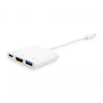 USB Type-C naar HDMI-bus/USB-A-bus/PD-adapter Equip 133461