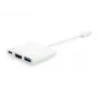 USB Type-C naar HDMI-bus/USB-A-bus/PD-adapter Equip 133461
