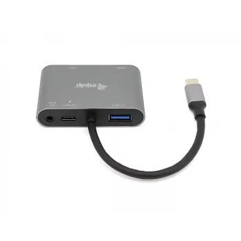 Equip USB-C 5-in-1 multifunctionele adapter