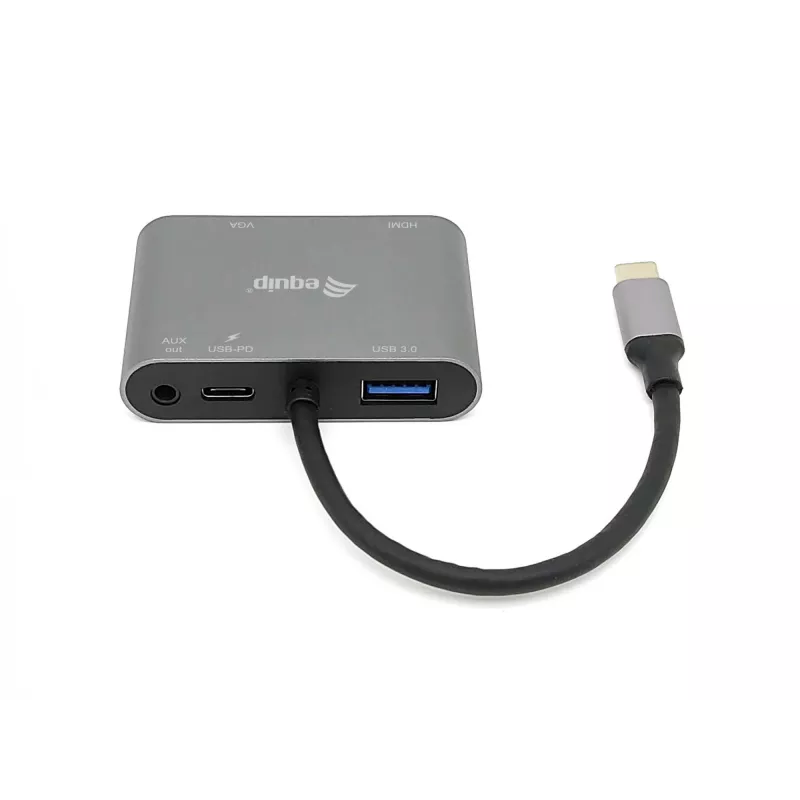 Equip USB-C 5-in-1 multifunctionele adapter