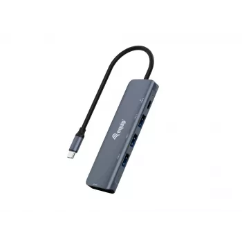 Equip USB-C 5-in-1 multifunctionele adapter, HDMI, USB 3.2 GEN1, 100W USB PD
