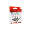 Equip 133488 3-in-1 USB-C naar HDMI / USB-A / USB PD-adapter, USB 3.2 Gen 1 (3.1 Gen 1), 4K/60 Hz, 100 W PD, aluminium, zwart/grijs