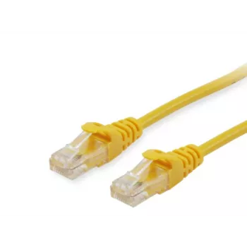 Patchkabel Equip Cat.6 U/UTP RJ-45 0,25 m geel