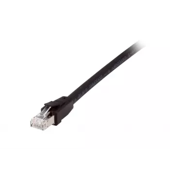 Equip Cat 8.1 S/FTP (PIMF) patchkabel, LSOH, 1,0 m, zwart, 1 m, Cat8.1, S/FTP (S-STP), RJ-45, RJ-45, zwart