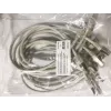 Equip Cat.6A Platinum S/FTP patchkabel, grijs, 0,5 m, 10 stuks/set