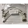 Equip Cat.6A Platinum S/FTP patchkabel, wit, 0,25 m, 10 stuks/set