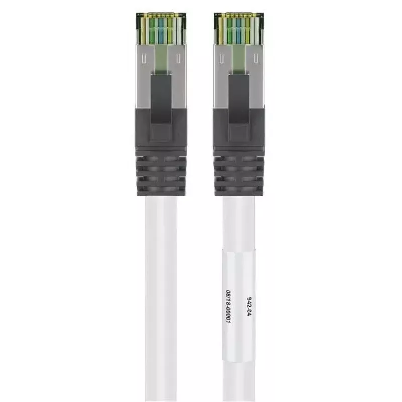 Netwerkkabel Goobay CAT 8.1 patchkabel RJ-45 Cat8.1 3m wit