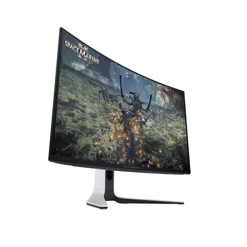 Alienware AW3225QF computermonitor 81,3 cm (32 inch) 3840 x 2160 pixel 4K Ultra HD QD-OLED zwart, wit