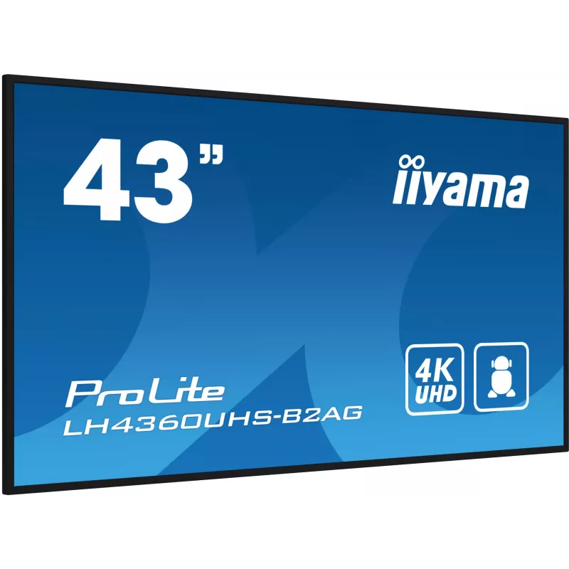 iiyama ProLite LH4360UHS-B2AG 43 inch 4K UHD digital signage-display