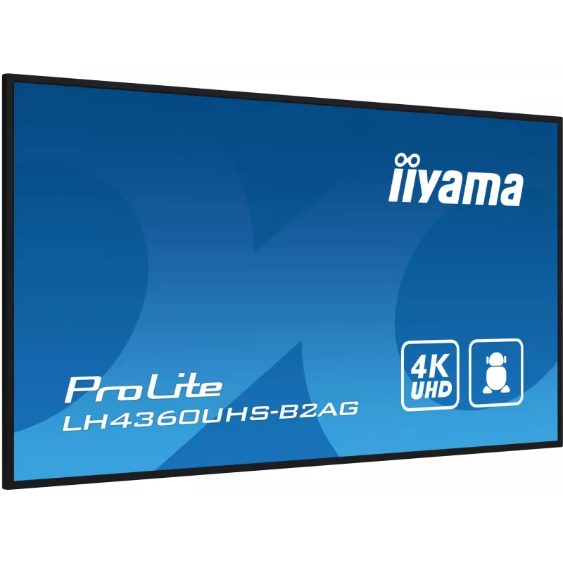 iiyama ProLite LH4360UHS-B2AG 43 inch 4K UHD digital signage-display