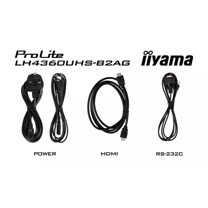 iiyama ProLite LH4360UHS-B2AG 43 inch 4K UHD digital signage-display