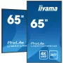 iiyama LH6541UHS-B1AG signage display 163,8 cm (64,5 inch) LCD 500 cd/m² 4K Ultra HD zwart 24/7