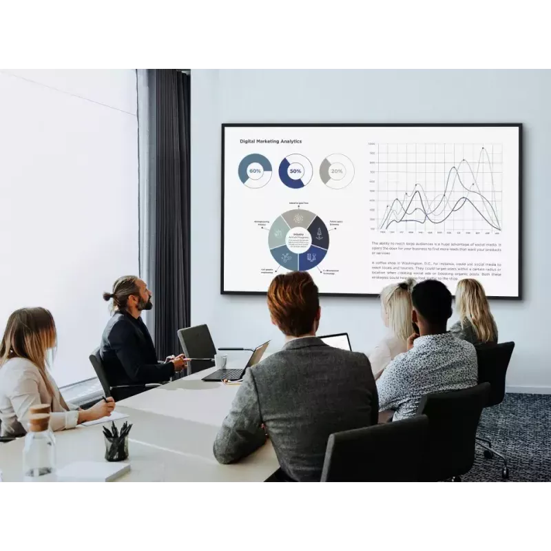 Viewsonic CDE9830 signage display 2,49 m (98 inch) Wi-Fi 500 cd/m² 4K Ultra HD zwart ingebouwde processor Android 11