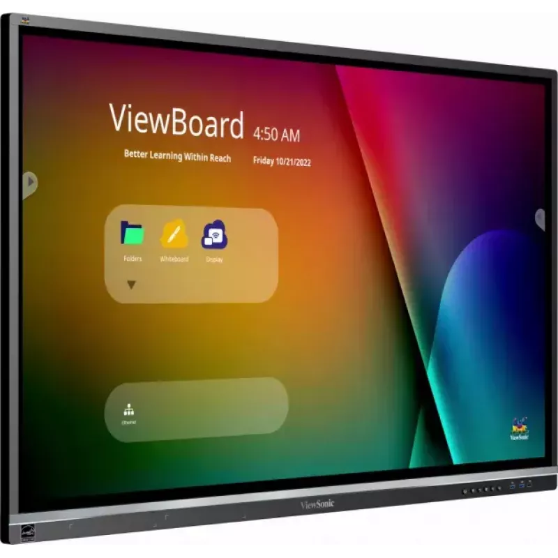 Viewsonic IFP5550-5 interactief whiteboard 139,7 cm (55 inch) 3840 x 2160 pixel touchscreen zwart HDMI