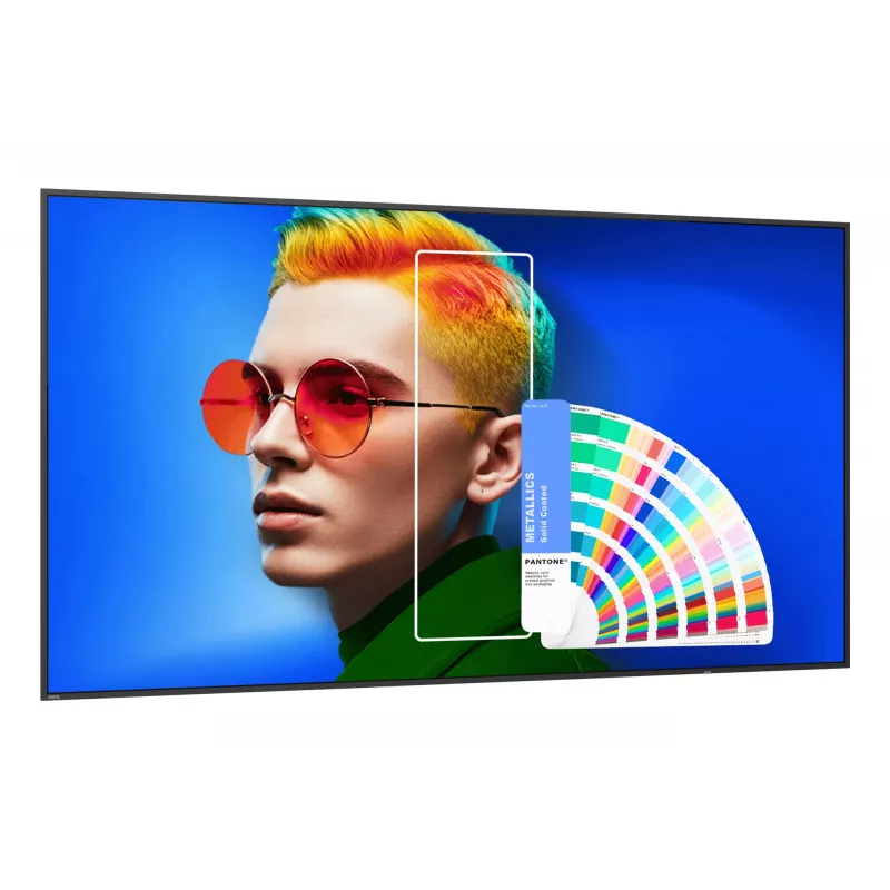 BenQ SL7504 digital signage-flatpanel 190,5 cm (75 inch) 500 cd/m² 4K Ultra HD zwart ingebouwde processor Android 24/7