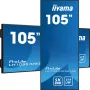 iiyama LH10551UWS-B1AG signage display digital signage-flatpanel 2,67 m (105 inch) LED 500 cd/m² UltraWide 5K HD zwart 24/7