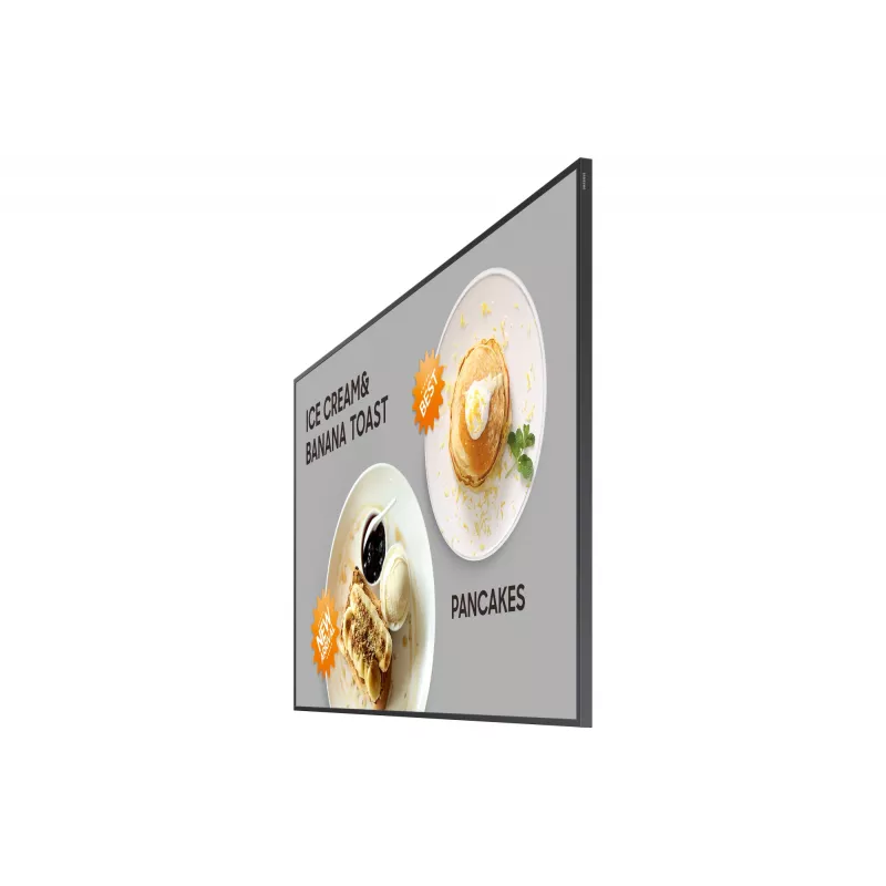 Samsung QM32C digital signage-flatpanel 81,3 cm (32 inch) LCD Wi-Fi 400 cd/m² Full HD zwart ingebouwde processor Tizen 24/7