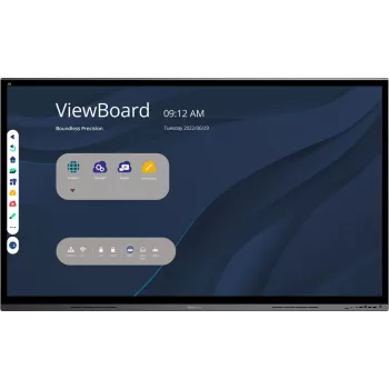 Viewsonic IFP7562 signage display interactief flatpanel 190,5 cm (75 inch) LED Wi-Fi 350 cd/m² 4K Ultra HD zwart touchscreen ingebouwde processor Android