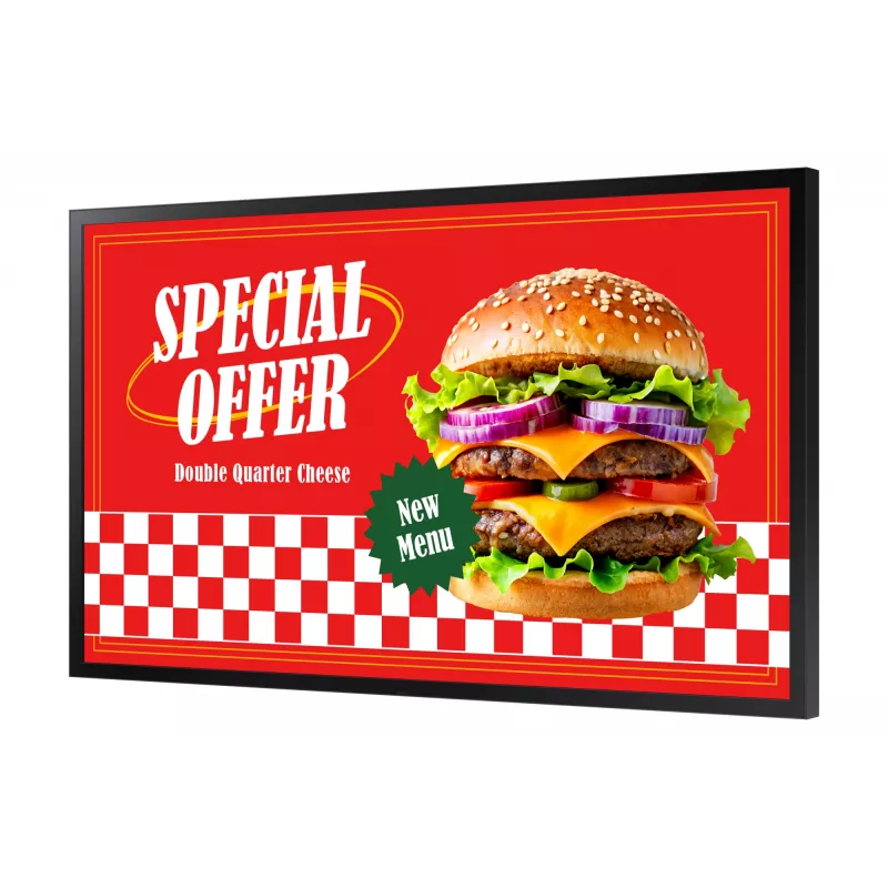 Samsung OH55DX (LH55OHDEBGBXEN) digital signage-display voor buiten 139,7 cm (55 inch) lcd Full HD 3500 cd/m² Tizen 24/7, IP56, zwart