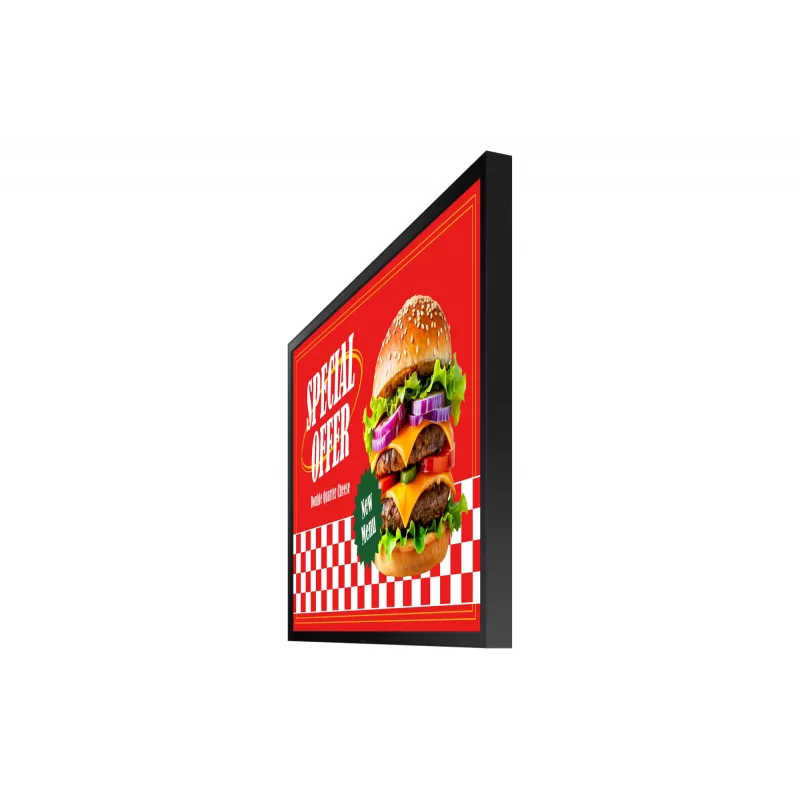 Samsung OH55DX (LH55OHDEBGBXEN) digital signage-display voor buiten 139,7 cm (55 inch) lcd Full HD 3500 cd/m² Tizen 24/7, IP56, zwart