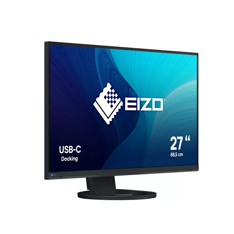 EIZO FlexScan EV2720S-BK computermonitor 68,6 cm (27 inch) 2560 x 1440 pixel Quad HD LCD zwart