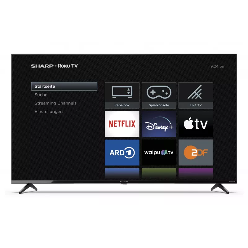 Sharp 55GJ4225E 139,7 cm (55 inch) 4K Ultra HD smart-tv Wi-Fi zwart