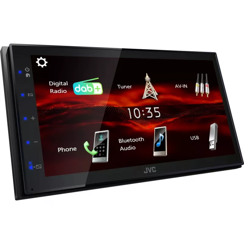 JVC KW-M180DBT autoradio-receiver zwart 180 W Bluetooth