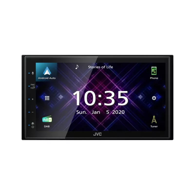 JVC KW-M565DBT auto-mediareceiver zwart 200 W Bluetooth