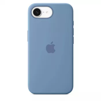 APPLE iPhone 16E – siliconen case – winterblauw (MD3Q4ZM/A)