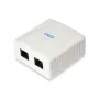 Opbouwdoos Equip 2-poorts Cat.6 235214
